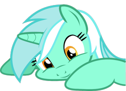 Size: 1024x746 | Tagged: artist needed, source needed, safe, lyra heartstrings, pony, unicorn, boutique depression, bust, female, mare, simple background, solo, transparent background