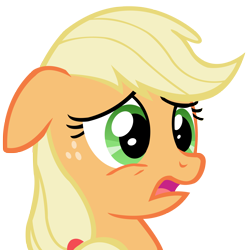 Size: 3000x3000 | Tagged: safe, artist:vexorb, applejack, earth pony, pony, missing accessory, simple background, solo, transparent background, vector