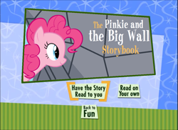 Size: 1055x768 | Tagged: artist needed, safe, edit, pinkie pie, earth pony, pony, smiling, solo, story, veggietales