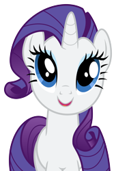 Size: 6000x8815 | Tagged: safe, artist:guille-x3, rarity, pony, unicorn, princess twilight sparkle (episode), .svg available, absurd resolution, cute, female, mare, open mouth, raribetes, simple background, solo, transparent background, vector