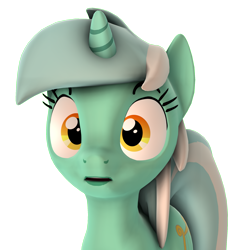 Size: 2034x2127 | Tagged: safe, artist:goatcanon, lyra heartstrings, pony, comic:lyra's story, 3d, comic, simple background, solo, source filmmaker, transparent background