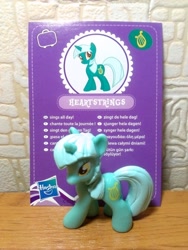 Size: 1620x2160 | Tagged: safe, lyra heartstrings, blind bag, blind bag card, irl, merchandise, official, photo, toy, wave 3