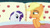 Size: 1280x720 | Tagged: safe, artist:dragonblood6400, edit, edited screencap, screencap, applejack, rarity, earth pony, pony, unicorn, 28 pranks later, applejack's bed partner, bed, bedroom eyes, crossing the memes, discovery family logo, exploitable meme, female, lesbian, meme, pillow, rariball, rarijack, shipping