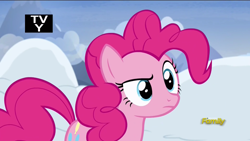 Size: 1920x1080 | Tagged: safe, screencap, pinkie pie, pony, not asking for trouble, discovery family logo, solo, tv-y