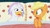 Size: 577x324 | Tagged: safe, edit, edited screencap, screencap, applejack, oc, oc:silver quill, earth pony, pony, 28 pranks later, applejack's bed partner, bed, exploitable meme, meme, pillow