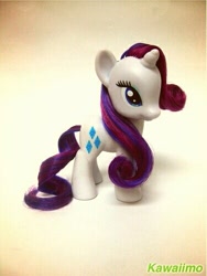 Size: 375x500 | Tagged: safe, artist:kawaiimo, rarity, pony, unicorn, brushable, irl, photo, toy