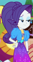 Size: 354x664 | Tagged: safe, screencap, rarity, better together, equestria girls, lost and pound, cropped, solo