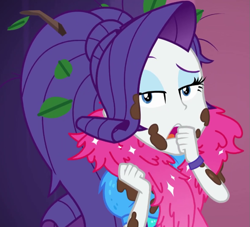 Size: 791x718 | Tagged: safe, screencap, rarity, better together, equestria girls, lost and pound, cropped, solo