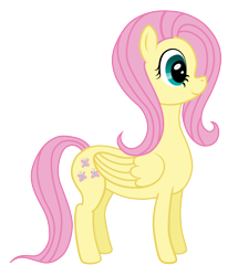 Size: 4753x5538 | Tagged: safe, artist:mfg637, fluttershy, pegasus, pony, absurd resolution, simple background, solo, transparent background, vector