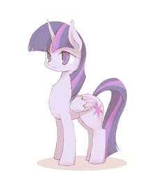 Size: 600x705 | Tagged: safe, artist:kolshica, derpibooru import, twilight sparkle, twilight sparkle (alicorn), alicorn, pony, female, idle, mare, solo