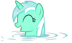 Size: 5000x3000 | Tagged: safe, artist:mundschenk85, lyra heartstrings, pony, unicorn, eyes closed, female, laughing, mare, open mouth, simple background, solo, transparent background, vector, wet mane