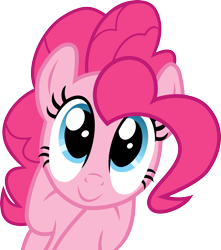 Size: 3000x3397 | Tagged: safe, artist:lekadema, pinkie pie, earth pony, pony, .svg available, cute, diapinkes, female, inkscape, mare, mystery on the friendship express, simple background, solo, transparent background, vector