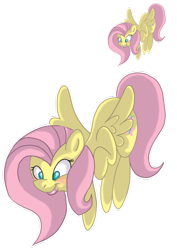 Size: 600x849 | Tagged: safe, artist:maylee, fluttershy, pegasus, pony, blushing, simple background, solo, transparent background