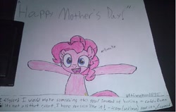 Size: 951x604 | Tagged: safe, artist:ultimatum1895, pinkie pie, pony, solo, traditional art