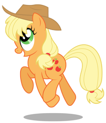 Size: 2589x3000 | Tagged: safe, artist:brony-works, applejack, earth pony, pony, the super speedy cider squeezy 6000, simple background, solo, transparent background, vector