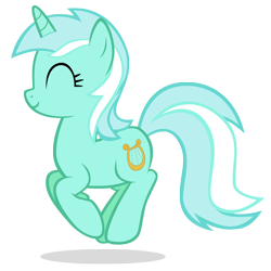 Size: 3000x3000 | Tagged: safe, artist:mrlolcats17, lyra heartstrings, pegasus, pony, a friend in deed, .psd available, eyes closed, female, happy, hooves, jumping, mare, simple background, solo, transparent background, vector, wings