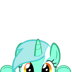 Size: 10000x10000 | Tagged: safe, artist:mrkat7214, part of a set, lyra heartstrings, pony, unicorn, absurd resolution, cute, lyrabetes, peekaboo, peeking, simple background, solo, soon, transparent background, vector