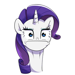 Size: 894x894 | Tagged: safe, artist:yinglongfujun, rarity, pony, unicorn, faic, female, mare, meme, simple background, solo, transparent background