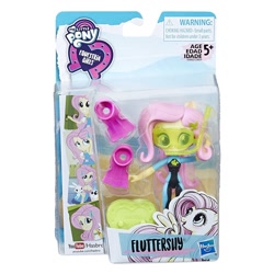 Size: 1500x1500 | Tagged: safe, fluttershy, equestria girls, beach, diving goggles, diving suit, doll, equestria girls minis, irl, merchandise, photo, snorkel, toy, wetsuit