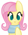 Size: 710x856 | Tagged: safe, artist:azure-quill, fluttershy, pegasus, pony, clothes, cute, happy, scarf, solo