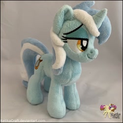 Size: 900x900 | Tagged: safe, artist:ketika, lyra heartstrings, pony, irl, photo, plushie, solo