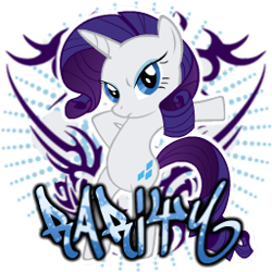 Size: 256x256 | Tagged: safe, artist:thaddeusc, rarity, pony, unicorn, simple background, solo, spray, transparent background