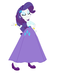 Size: 460x594 | Tagged: safe, artist:starman1999, rarity, equestria girls, base used, clothes, long skirt, skirt, solo