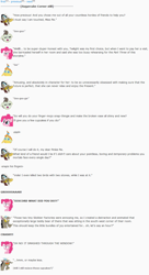 Size: 848x1555 | Tagged: safe, artist:dziadek1990, discord, pinkie pie, pound cake, pumpkin cake, earth pony, pony, conversation, dialogue, emote story, emote story:cleaning day, emotes, fourth wall, reddit, slice of life, teddy bear, text