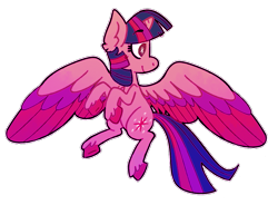 Size: 1089x800 | Tagged: safe, artist:tallykale, derpibooru import, twilight sparkle, twilight sparkle (alicorn), alicorn, pony, female, mare, solo