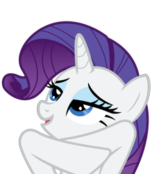 Size: 4000x4500 | Tagged: safe, artist:dharthez, rarity, pony, unicorn, bust, female, mare, simple background, solo, transparent background, vector