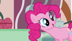 Size: 1280x720 | Tagged: safe, screencap, pinkie pie, pony, call of the cutie, solo