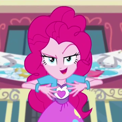 Size: 720x720 | Tagged: safe, screencap, pinkie pie, dance magic, equestria girls, spoiler:eqg specials, clothes, cropped, female, skirt, solo