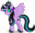 Size: 3309x3100 | Tagged: safe, artist:ambassad0r, derpibooru import, twilight sparkle, twilight sparkle (alicorn), alicorn, pony, dark magic, equal cutie mark, female, hilarious in hindsight, magic, mare, simple background, slit eyes, sombra eyes, transparent background, twivine sparkle, vector, xk-class end-of-the-world scenario