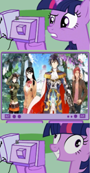 Size: 563x1078 | Tagged: safe, derpibooru import, twilight sparkle, exploitable meme, fire emblem, illusory revelations, meme, obligatory pony, shin megami tensei, tokyo mirage sessions fe, tv meme