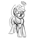 Size: 800x600 | Tagged: safe, artist:sallindaemon, applejack, earth pony, pony, monochrome, solo, tired