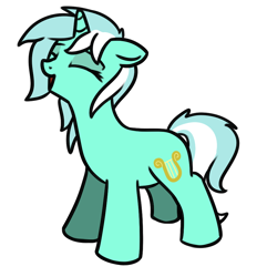 Size: 878x910 | Tagged: safe, artist:neuro, lyra heartstrings, pony, unicorn, cute, eyes closed, female, floppy ears, lyrabetes, mare, open mouth, simple background, solo, transparent background