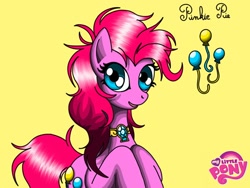 Size: 1024x768 | Tagged: safe, artist:ilthenaperceciel, pinkie pie, earth pony, pony, element of laughter, solo