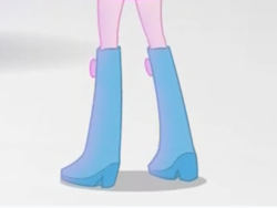 Size: 2048x1536 | Tagged: safe, screencap, pinkie pie, equestria girls, mirror magic, spoiler:eqg specials, boots, clothes, high heel boots, legs, mirror world, pictures of legs, shoes, simple background, solo, white background
