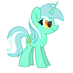 Size: 1800x1800 | Tagged: safe, artist:ponkus, lyra heartstrings, pony, unicorn, female, mare, simple background, solo, transparent background