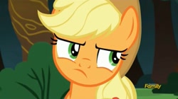 Size: 1663x928 | Tagged: safe, screencap, applejack, earth pony, pony, buckball season, female, mare