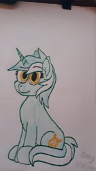 Size: 2322x4128 | Tagged: safe, artist:lightningdash3804, lyra heartstrings, pony, unicorn, solo