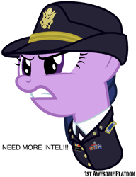 Size: 739x960 | Tagged: safe, artist:ethanchang, derpibooru import, part of a set, twilight sparkle, 1st awesome platoon, army, awards, captain, dress uniform, intelligence officer, medal, medals, military, military uniform, us army