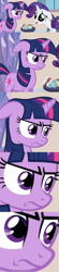 Size: 500x2265 | Tagged: safe, derpibooru import, screencap, rarity, twilight sparkle, pony, unicorn, games ponies play, big eyes, cute, dilated pupils, faic, floppy ears, frown, glare, hnnng, reaction image, stare, tenso, zoom