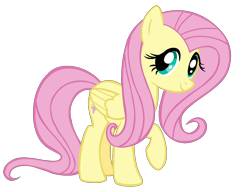 Size: 1223x940 | Tagged: safe, artist:j-pinkie, fluttershy, pegasus, pony, cute, female, mare, ms paint, raised hoof, shyabetes, simple background, smiling, solo, transparent background, vector