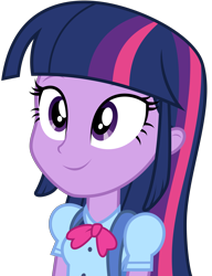 Size: 3839x5000 | Tagged: safe, artist:ambassad0r, derpibooru import, twilight sparkle, twilight sparkle (alicorn), alicorn, equestria girls, cute, simple background, smiling, solo, transparent background, twiabetes, twismile, vector