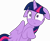 Size: 6163x5040 | Tagged: safe, artist:slb94, derpibooru import, twilight sparkle, twilight sparkle (alicorn), alicorn, pony, the cutie map, absurd resolution, female, floppy ears, mare, scared, shut up twilight, simple background, solo, transparent background, vector