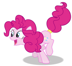 Size: 1258x1156 | Tagged: safe, artist:mlpchannelire02, pinkie pie, pony, cute, diapinkes, equestria girls ponified, ponified, ponified humanized pony, simple background, solo, transparent background