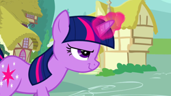 Size: 1280x720 | Tagged: safe, derpibooru import, screencap, twilight sparkle, unicorn twilight, unicorn, mmmystery on the friendship express, magic, solo