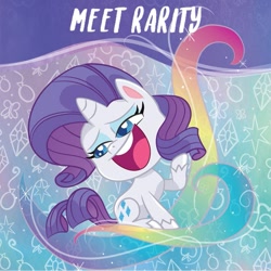 Size: 927x928 | Tagged: safe, rarity, pony, unicorn, my little pony: pony life, official, solo