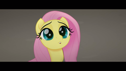 Size: 1366x768 | Tagged: safe, screencap, fluttershy, pegasus, pony, my little pony: the movie, cute, daaaaaaaaaaaw, female, hnnng, mare, open mouth, shyabetes, solo